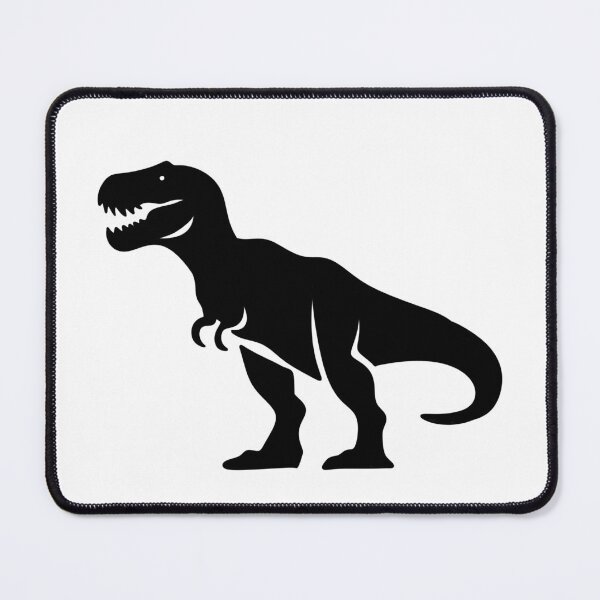 Item preview, Tyrannosaurus Rex Dinosaur Silhouette Minimalist Tribal Sticker designed and sold by LYAN-STORE.