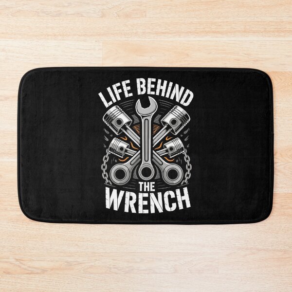 Item preview, Life Behind the Wrench designed and sold by Yogameditasi.