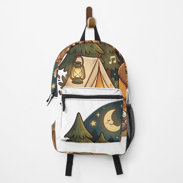 Item preview, Camping Bear Cartoon designed and sold by MzulhilmiZam.