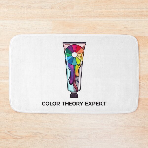 Item preview, Color Theory Expert | Color Wheel & Artist Tube sticker designed and sold by Kavya Art.