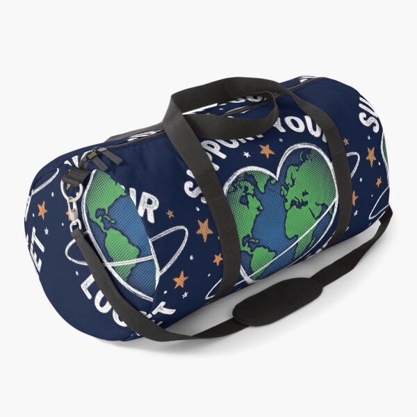 Item preview, Support Your Local Planet Retro Earth Day Climate Change designed and sold by AdyKurniawan.