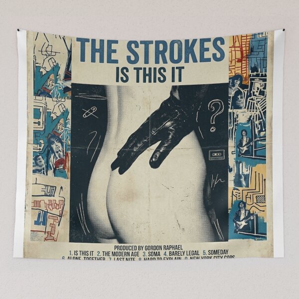 Item preview, The Strokes - Is This It Retro Collage  designed and sold by emmalaterso.