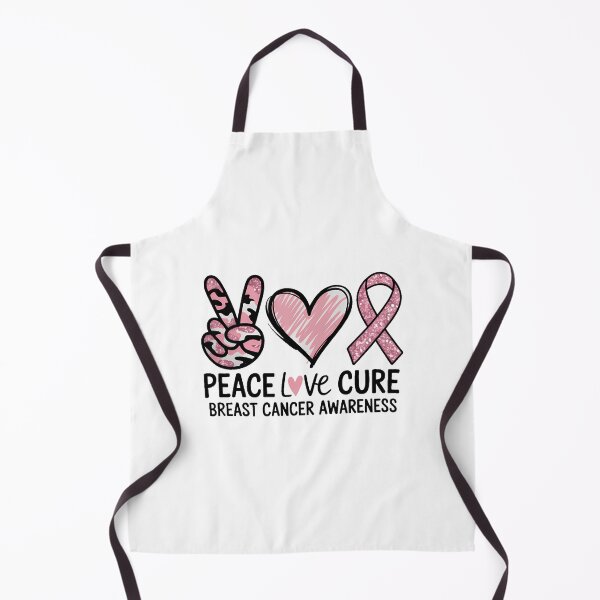 Item preview, Peace Love Cure Pink Ribbon Cancer Breast Awareness designed and sold by sailorjessiArt.