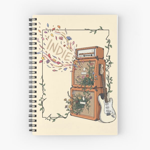 Item preview, Indie Rock Music Overdrive Garden Floral Guitar Amp Aesthetic Gift designed and sold by BikeRelaxStudio.