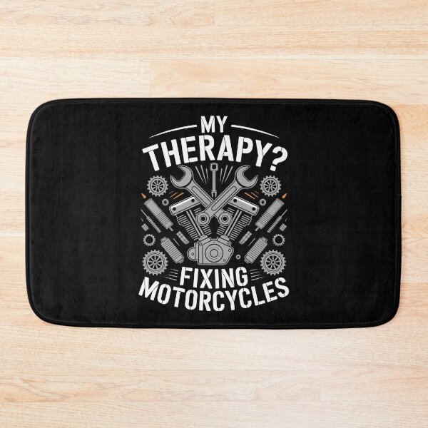 Item preview, My Therapy Is Fixing Motorcycles designed and sold by Yogameditasi.