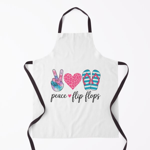 Item preview, Peace Love Flip Flops Hello Summer Vibes Beach Vacay designed and sold by sailorjessiArt.