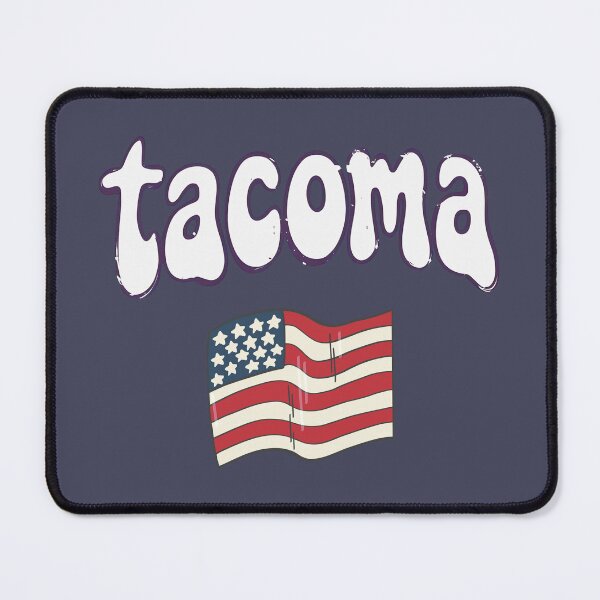 Item preview, Tacoma Washington Cute Pastel Skyline designed and sold by HowToCanadian.