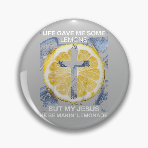Item preview, Life Gave Me Some Lemons Jesus Christian Cross Bible designed and sold by mjohnson9.