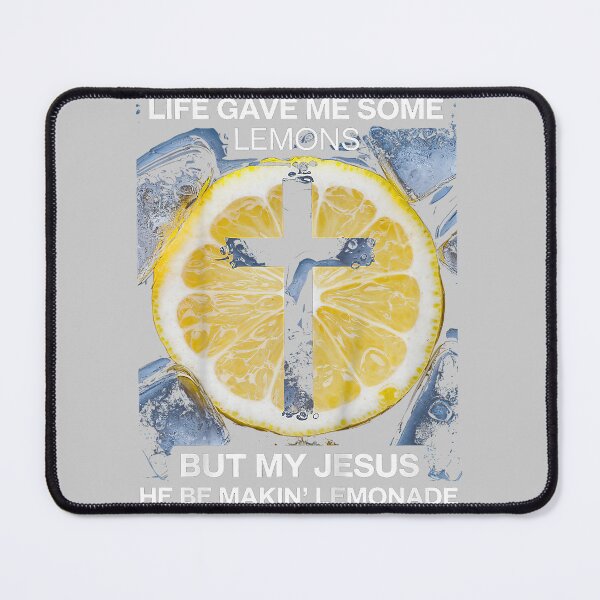 Item preview, Life Gave Me Some Lemons Jesus Christian Cross Bible designed and sold by mjohnson9.