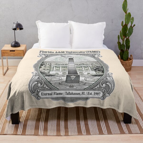 Item preview, FAMU Eternal Flame Banknote Engraving Style Art designed and sold by EvergreenPark - Tee Studio.