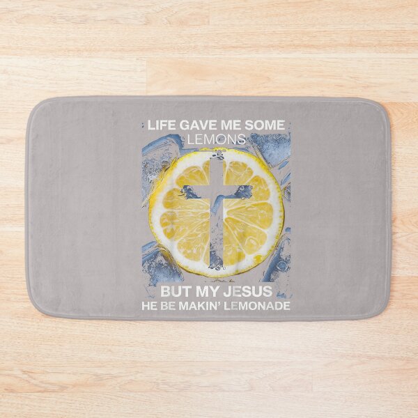 Item preview, Life Gave Me Some Lemons Jesus Christian Cross Bible designed and sold by mjohnson9.