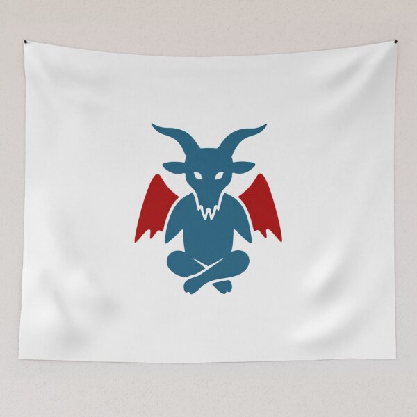 Item preview, Magos - Cute Minimalist Baphomet Silhouette designed and sold by madren22.
