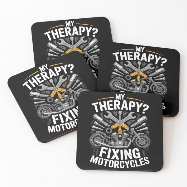 Item preview, My Therapy Fixing Motorcycles designed and sold by Yogameditasi.