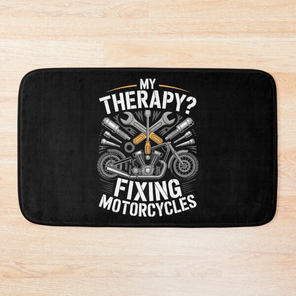 Item preview, My Therapy Fixing Motorcycles designed and sold by Yogameditasi.