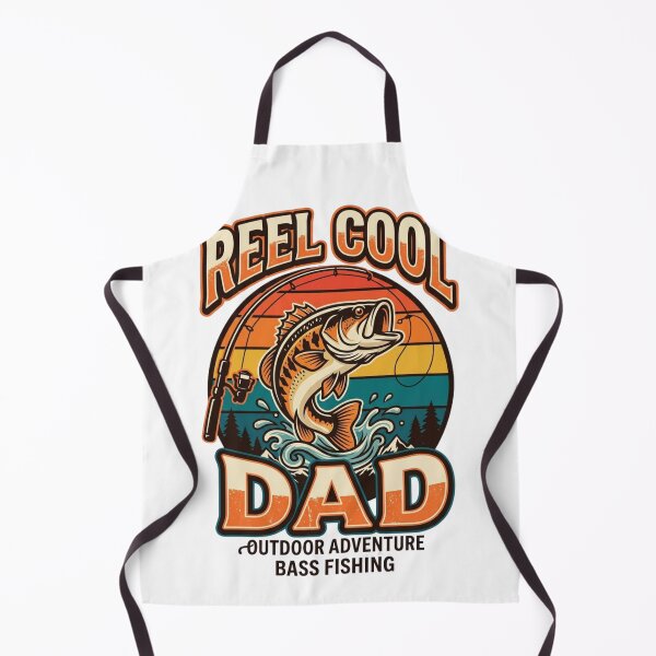 Item preview, Reel Cool Dad Vintage Fishing Bass Sunset designed and sold by PACS0011.