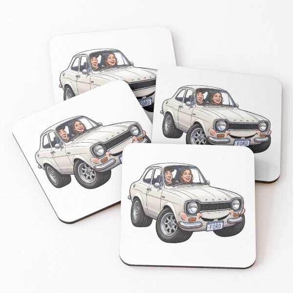 Item preview, Escort Mk1 Caricature designed and sold by Cars with Character.