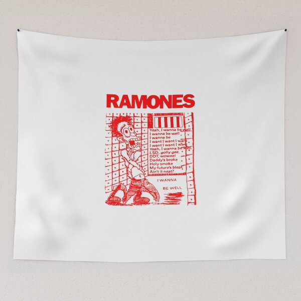 Item preview, Ramones I Wanna Be Well designed and sold by memoryweaverart.