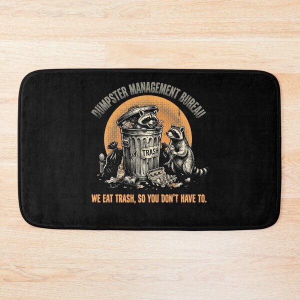 Item preview, Dumpster Management Bureau Trash Panda - Funny Raccoon Vintage Art designed and sold by AdyKurniawan.
