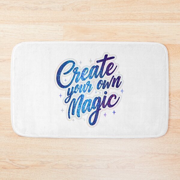 Item preview, Create Your Own Magic Sticker | Inspirational Blue Glitter Professional Gift designed and sold by Kavya Art.