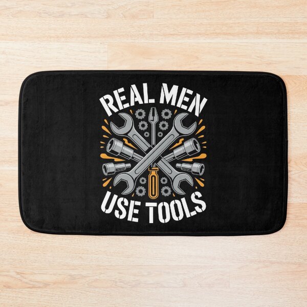 Item preview, Real Men Use Tools designed and sold by Yogameditasi.