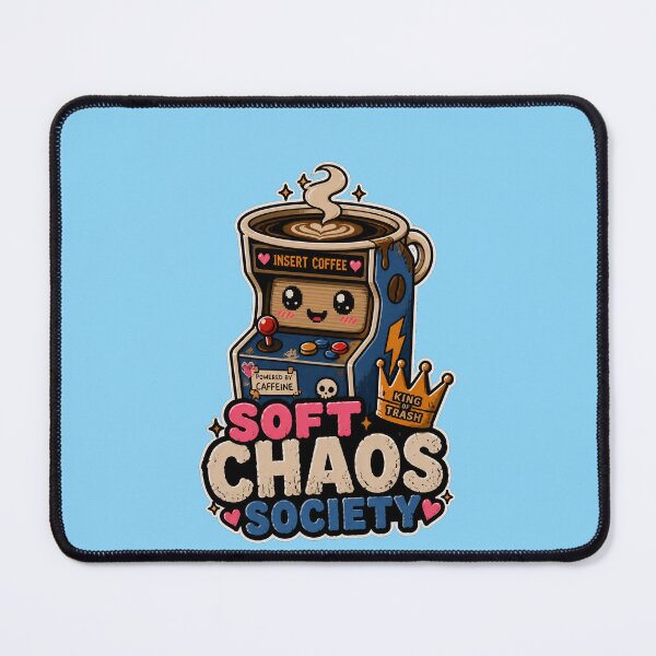 Item preview, King of Trash Soft Chaos Society designed and sold by logicfun.