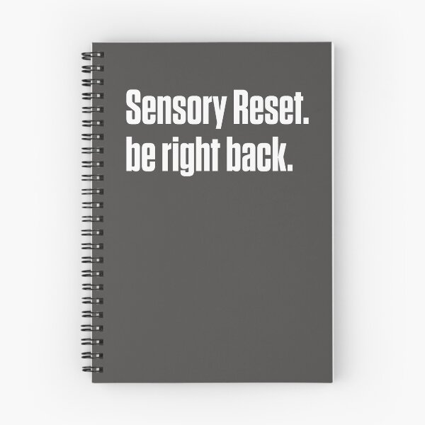 Item preview, Sensory Reset Be Right Back Neurodivergent Gift designed and sold by Notty DOT.