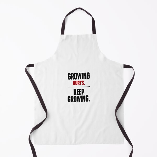 Item preview, Growing Hurts. Keep Growing. designed and sold by Lovestickerco.