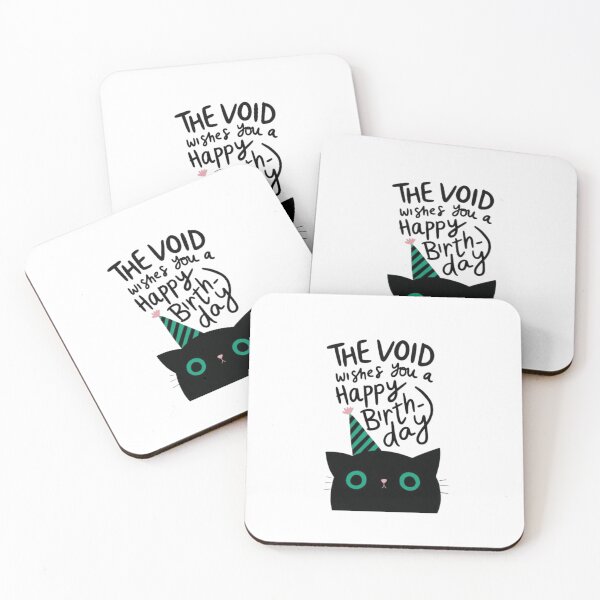 Item preview, The Void Wishes You A Happy Birthday Cat designed and sold by Macias123.