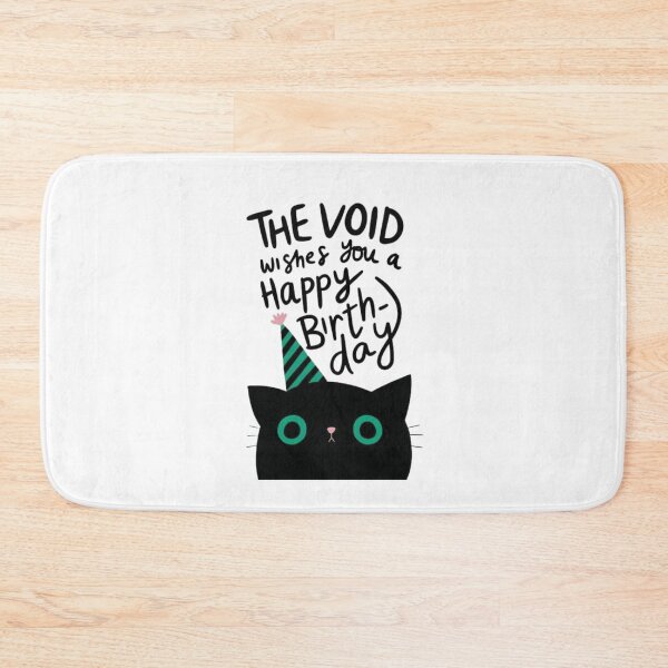 Item preview, The Void Wishes You A Happy Birthday Cat designed and sold by Macias123.