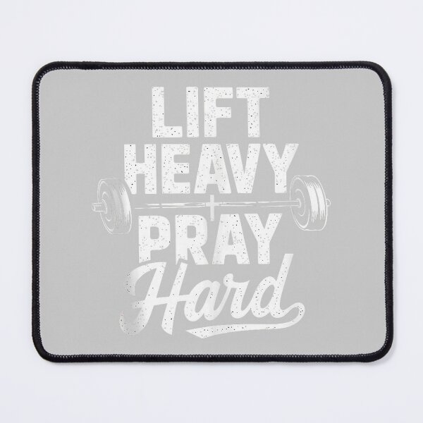 Item preview, Lift Heavy Pray Hard Gym Christian Gift Jesus Faith Tank Top designed and sold by mjohnson9.
