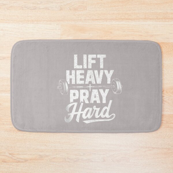 Item preview, Lift Heavy Pray Hard Gym Christian Gift Jesus Faith Tank Top designed and sold by mjohnson9.