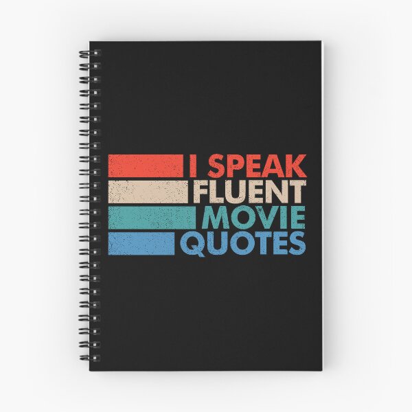 Item preview, I Speak Fluent Movie Quotes - Funny Movies Lover designed and sold by mashaqwenty.