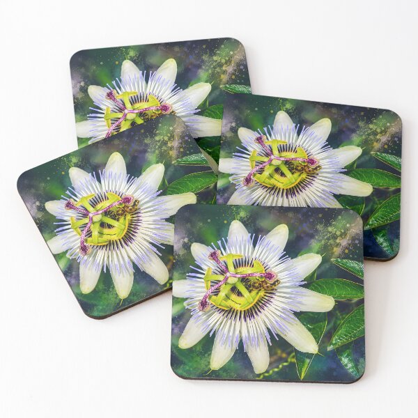 Item preview, Celestial Passionflower Glow designed and sold by Violafleurviolett.