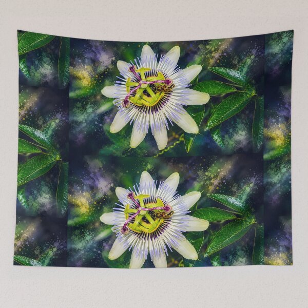Item preview, Celestial Passionflower Glow designed and sold by ViolafleurViolett.