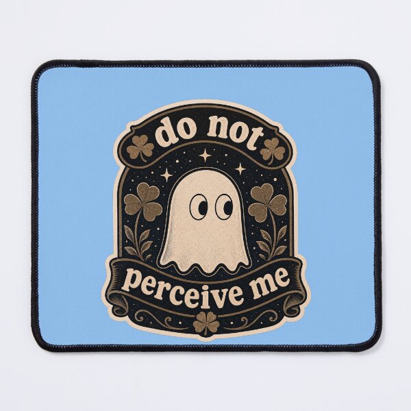 Item preview, Vintage lucky clover Do Not Perceive Me designed and sold by logicfun.