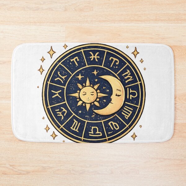 Item preview, Zodiac Wheel of stars designed and sold by fadeinkstudio.