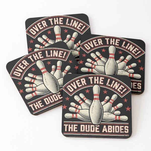 Item preview, Retro Bowling The Dude Abides - 90s Cult Movie Parody designed and sold by AdyKurniawan.