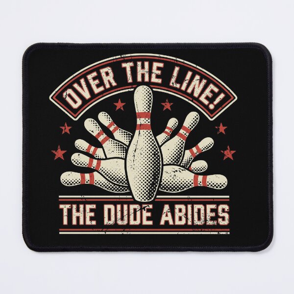 Item preview, Retro Bowling The Dude Abides - 90s Cult Movie Parody designed and sold by AdyKurniawan.