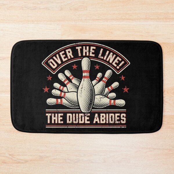 Item preview, Retro Bowling The Dude Abides - 90s Cult Movie Parody designed and sold by AdyKurniawan.