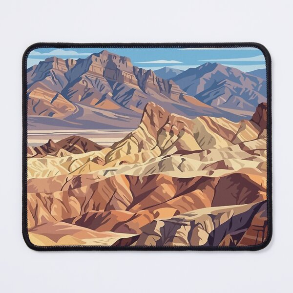 Item preview, Poster Death Valley National Park Travel Painting designed and sold by Nicole-gibson.