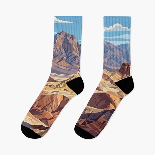 Item preview, Poster Death Valley National Park Travel Painting designed and sold by Nicole-gibson.