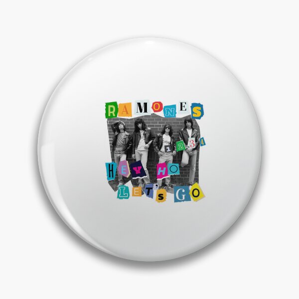 Item preview,  Ramones Hey Ho Let's Go Punk Rock Ransom designed and sold by memoryweaverart.