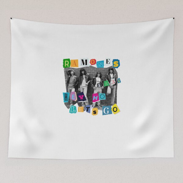 Item preview,  Ramones Hey Ho Let's Go Punk Rock Ransom designed and sold by memoryweaverart.