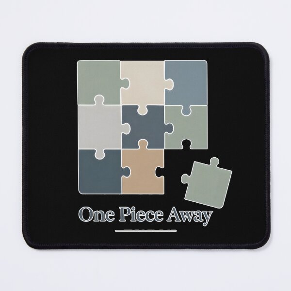 Item preview, One Piece Away – Minimal Jigsaw Puzzle Enthusiast Design designed and sold by ImaginedSpace7.