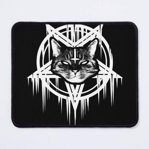 Item preview, Satanic Black Metal Cat Catan 666 designed and sold by madren22.
