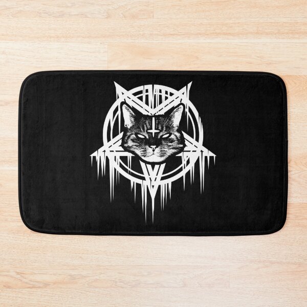 Item preview, Satanic Black Metal Cat Catan 666 designed and sold by madren22.