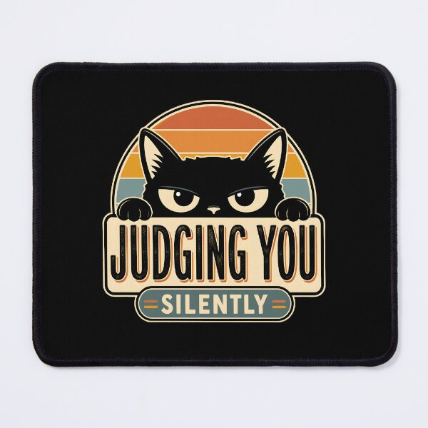 Item preview, Retro Cat Judging You Silently designed and sold by Randomera.