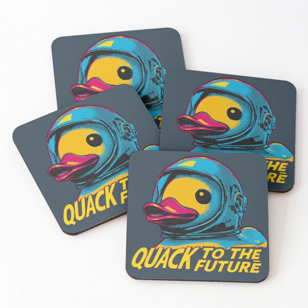 Item preview, Quack To The Future - Retro Duck designed and sold by Late Theory.