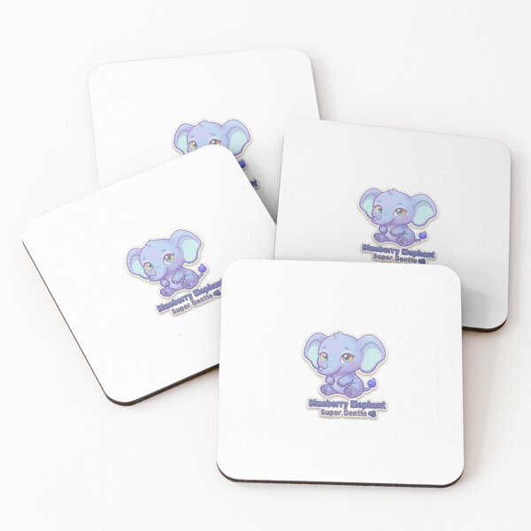 Item preview, Blueberry Elephant designed and sold by MalinStyle.