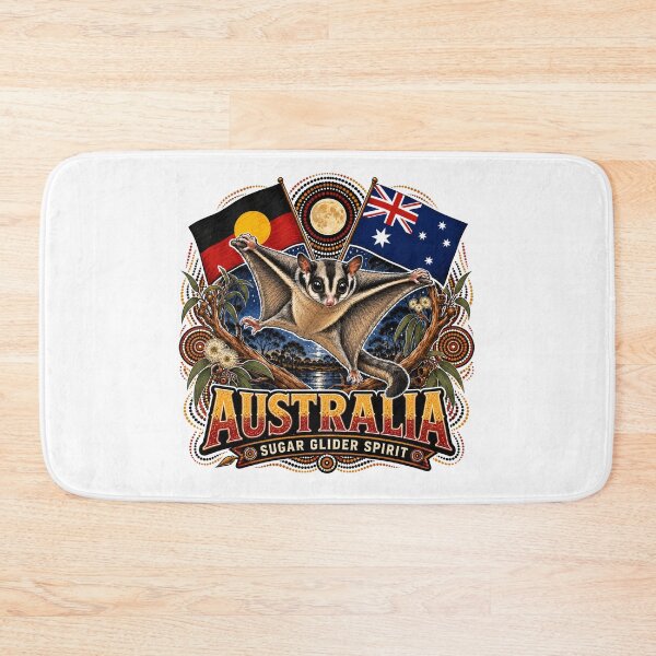 Item preview, Australia Land and Culture – Aboriginal-Inspired Map Design designed and sold by Holiday-Hunter.